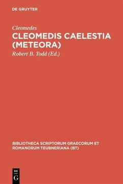 Cover Cleomedis Caelestia (Meteora) (eBook, PDF)