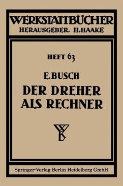 Der Dreher als Rechner (eBook, PDF) - Busch, Ernst