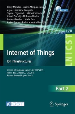 Cover Internet of Things. IoT Infrastructures (eBook, PDF)