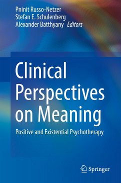 Clinical Perspectives on Meaning (eBook, PDF)