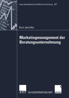 Marketingmanagement der Beratungsunternehmung (eBook, PDF) - Jeschke, Kurt