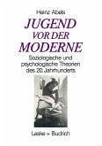 Jugend vor der Moderne (eBook, PDF)