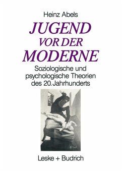 Jugend vor der Moderne (eBook, PDF) - Abels, Heinz