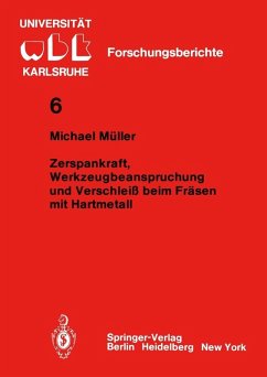 Zerspankraft, Werkzeugbeanspruchung und Verschleiß beim Fräsen mit Hartmetall (eBook, PDF) - Müller, M.