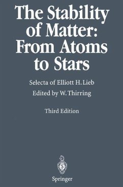 The Stability of Matter: From Atoms to Stars (eBook, PDF) - Lieb, Elliott H.