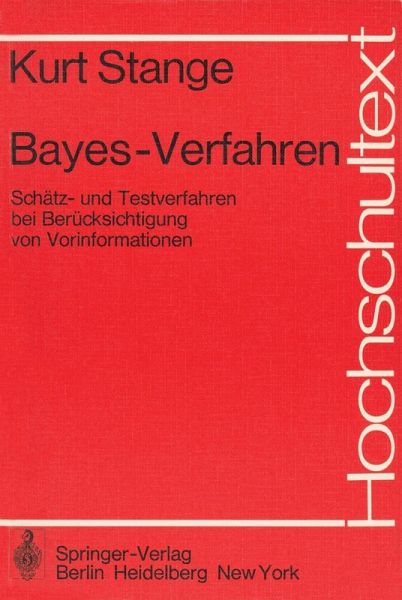 Bayes-Verfahren (eBook, PDF)
