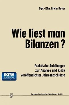 Wie liest man Bilanzen? (eBook, PDF) - Beyer, Erwin
