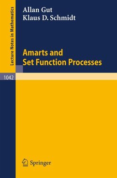 Amarts and Set Function Processes (eBook, PDF) - Gut, Allan; Schmidt, Klaus D.