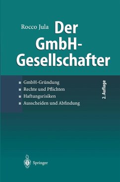 Der GmbH-Gesellschafter (eBook, PDF) - Jula, Rocco