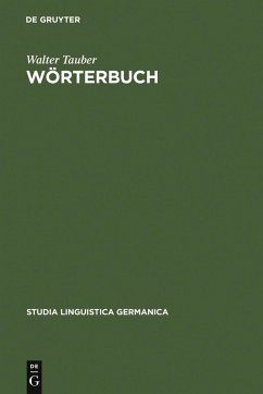 Wörterbuch (eBook, PDF) - Tauber, Walter
