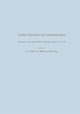 Linear Operators and Approximation / Lineare Operatoren und Approximation (eBook, PDF)