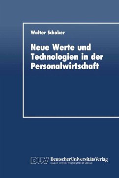 Neue Werte und Technologien in der Personalwirtschaft (eBook, PDF) - Schober, Walter