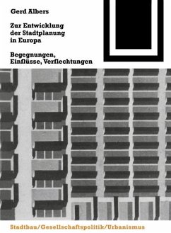 Zur Entwicklung der Stadtplanung in Europa (eBook, PDF) - Albers, Gerd