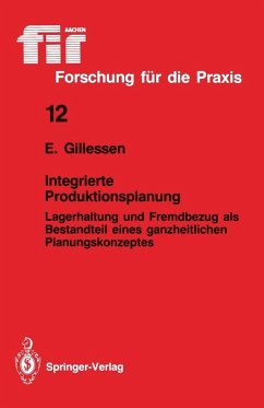Integrierte Produktionsplanung (eBook, PDF) - Gillessen, Ernst
