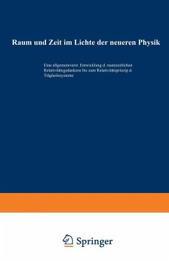 Cover Raum und Zeit im Lichte der neueren Physik (eBook, PDF)