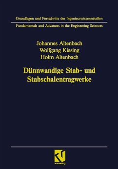Dünnwandige Stab- und Stabschalentragwerke (eBook, PDF) - Altenbach, Johannes; Kissing, Wolfgang; Altenbach, Holm