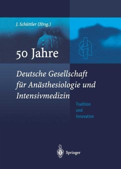 Cover 50 Jahre Deutsche Gesellschaft für Anästhesiologie und Intensivmedizin (eBook, PDF)