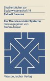 Zur Theorie sozialer Systeme (eBook, PDF)