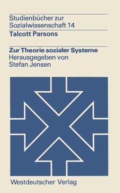 Zur Theorie sozialer Systeme (eBook, PDF) - Parsons, Talcott