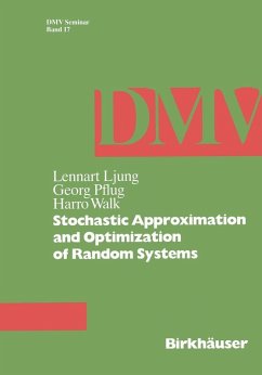 Stochastic Approximation and Optimization of Random Systems (eBook, PDF) - Ljung, L.; Pflug, G.; Walk, H.