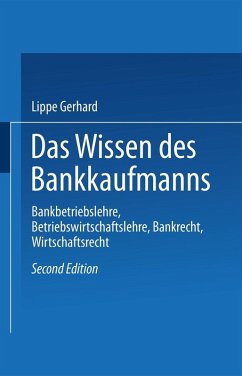Cover Das Wissen des Bankkaufmanns (eBook, PDF)