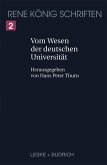 Vom Wesen der deutschen Universität (eBook, PDF)