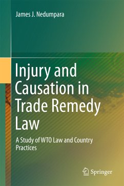 Injury and Causation in Trade Remedy Law (eBook, PDF) - Nedumpara, James J.