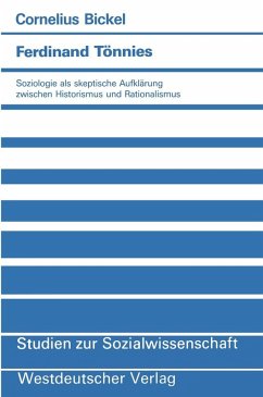Cover Ferdinand Tönnies (eBook, PDF)