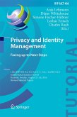 Privacy and Identity Management. Facing up to Next Steps (eBook, PDF)
