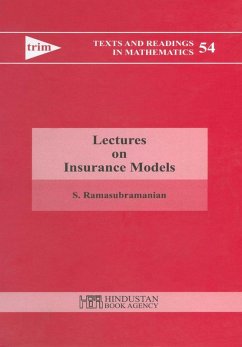 Lectures on Insurance Models (eBook, PDF) - Ramasubramanian, S.