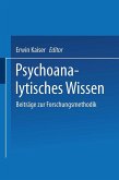 Psychoanalytisches Wissen (eBook, PDF)