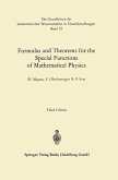Formulas and Theorems for the Special Functions of Mathematical Physics (eBook, PDF)