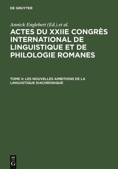 Cover Les nouvelles ambitions de la linguistique diachronique (eBook, PDF)