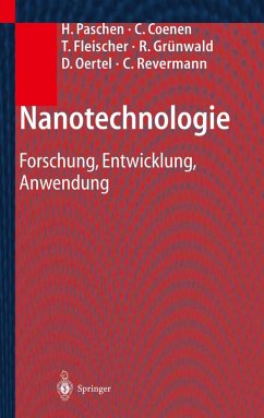 Nanotechnologie (eBook, PDF) - Paschen, H.; Coenen, C.; Fleischer, T.; Grünwald, R.; Oertel, D.; Revermann, C.