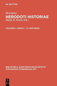Libri I - IV (eBook, PDF) - Herodotus