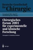 Chirurgisches Forum 2001 für experimentelle und klinische Forschung (eBook, PDF)