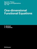 One-dimensional Functional Equations (eBook, PDF)