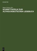 Schrifttafeln zum althochdeutschen Lesebuch (eBook, PDF)