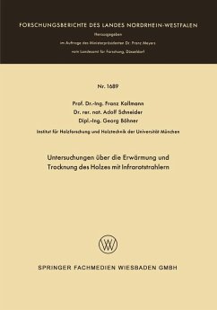 Untersuchungen über die Erwärmung und Trocknung des Holzes mit Infrarotstrahlern (eBook, PDF) - Kollmann, Franz