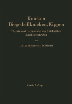 Knicken, Biegedrillknicken, Kippen (eBook, PDF) - Kollbrunner, Curt F.; Meister, Martin
