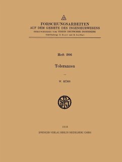 Toleranzen (eBook, PDF) - Kühn, W.