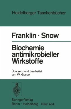 Cover Biochemie antimikrobieller Wirkstoffe (eBook, PDF)