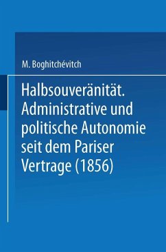 Halbsouveränität (eBook, PDF) - Boghitchévitch, M.