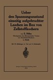 Ueber den Spannungszustand einseitig aufgebrachter Laschen im Bau von Zellstoffkochern (eBook, PDF)