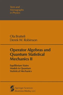 Operator Algebras and Quantum Statistical Mechanics II (eBook, PDF) - Bratteli, Ola; Robinson, Derek William