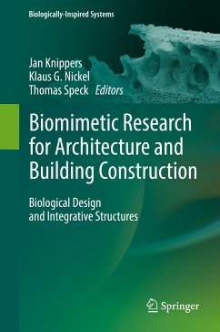 Biomimetic Research for Architecture and Building Construction (eBook, PDF)