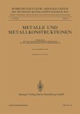 Metalle und Metallkonstruktionen (eBook, PDF)