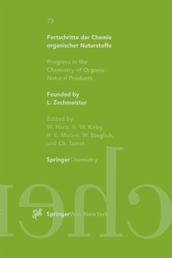 Fortschritte der Chemie organischer Naturstoffe / Progress in the Chemistry of Organic Natural Products (eBook, PDF)