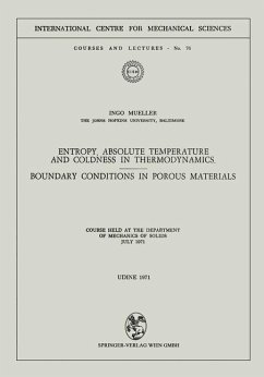Entropy, Absolute Temperature and Coldness in Thermodynamics (eBook, PDF) - Mueller, Ingo