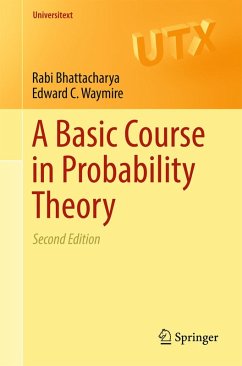 A Basic Course in Probability Theory (eBook, PDF) - Bhattacharya, Rabi; Waymire, Edward C.